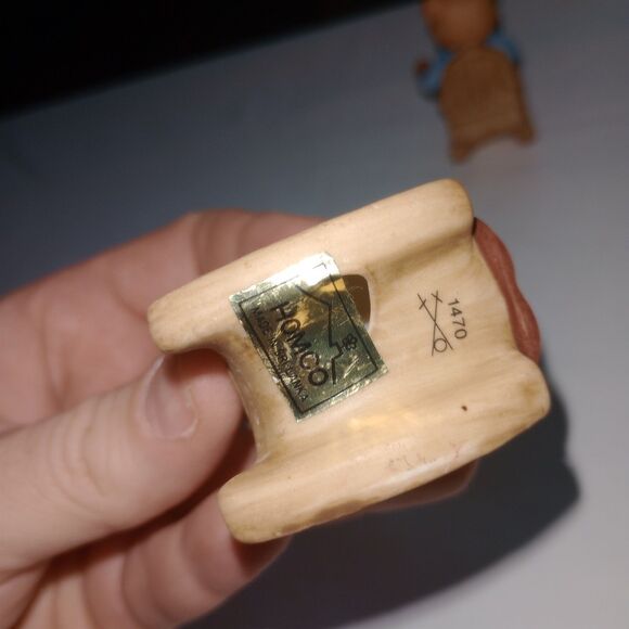 VTG Homco Bear Figurines - Mother & Father In Rocking Chairs & Child -Set of 3 - Picture 7 of 7